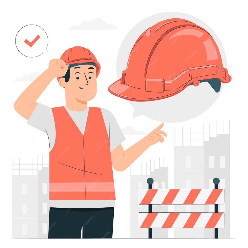 Infografía de la seguridad en la obra